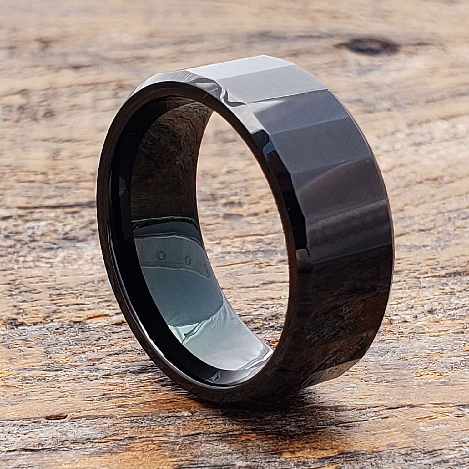 Black Brilliance: Wedding Bands That Elevate Your Presence