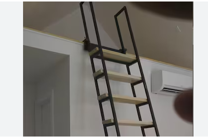 Step into Classiness: Elevate Your Loft with Wooden Ladders
